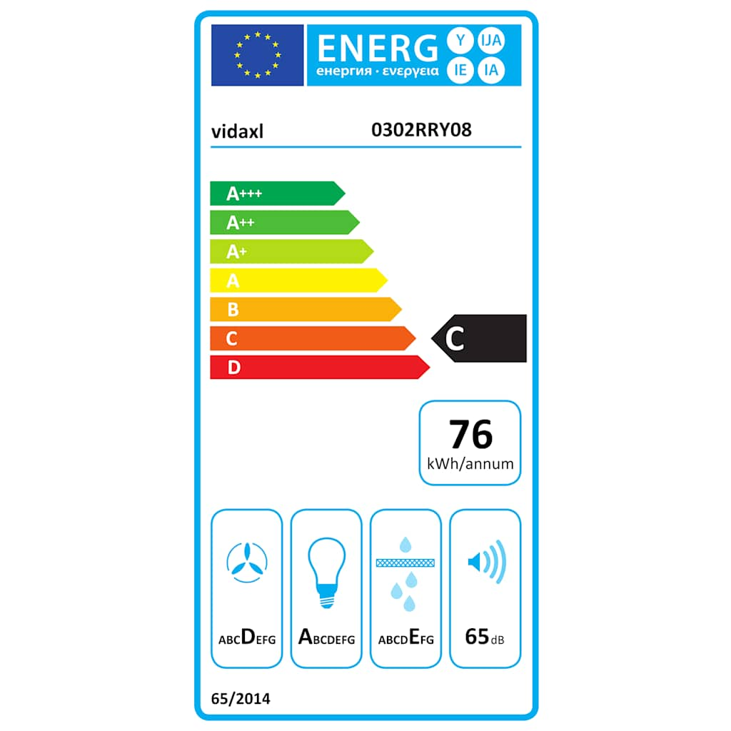 Hotte îlot avec écran tactile LCD et capteur 90 cm 756 m³/h LED