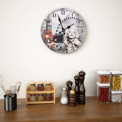 Horloge murale vintage 30 cm