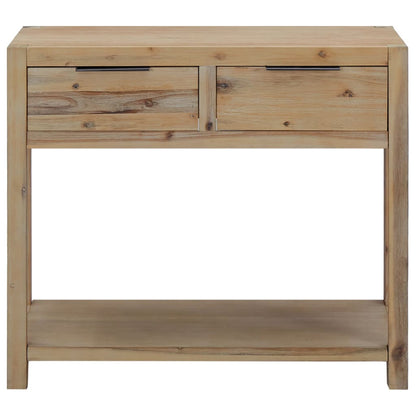 Table console 82x33x73 cm Bois d'acacia massif