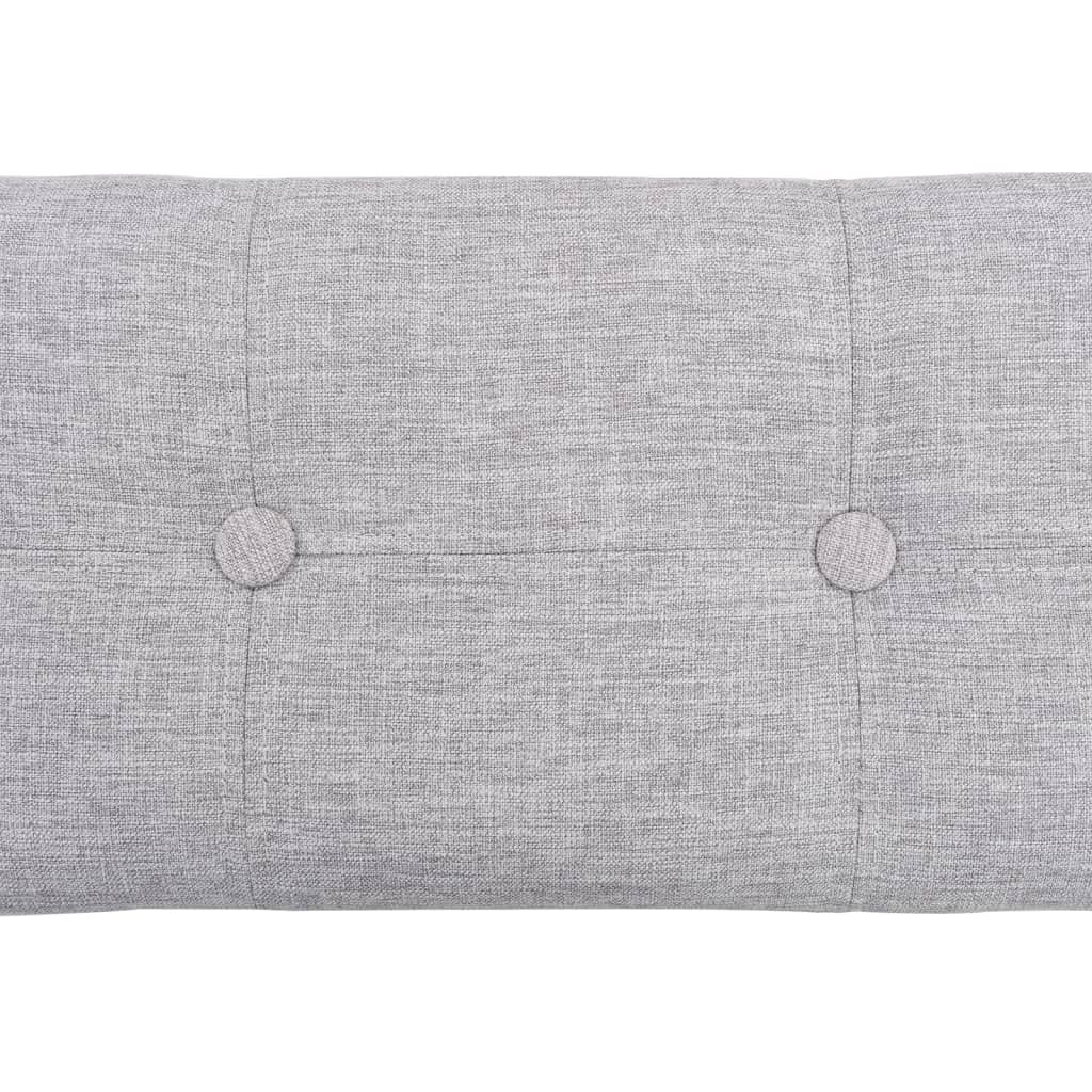 Ensemble de banc lot de 2 Jacinthe d'eau Gris