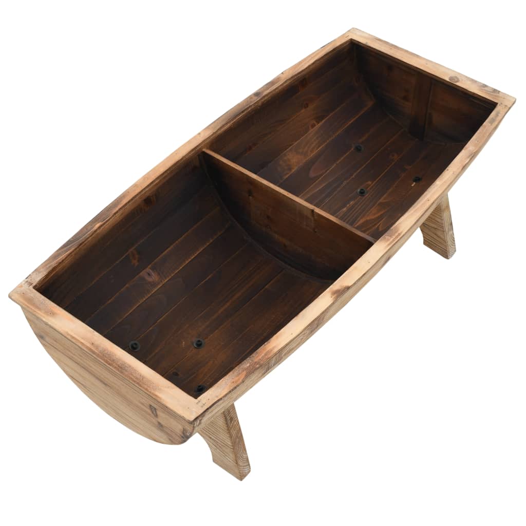 Banc de rangement Bois massif et tissu 103 x 51 x 44 cm