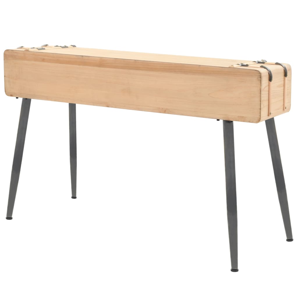 Table console Bois massif de sapin 115x40,5x76 cm