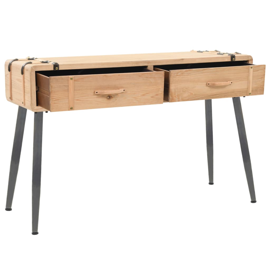 Table console Bois massif de sapin 115x40,5x76 cm