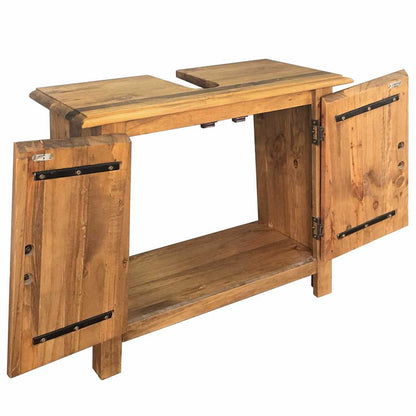 Mobilier de salle de bain Bois de pin massif