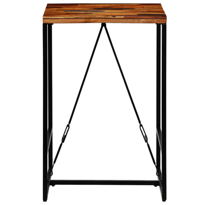 Table de bar Bois de récupération massif 70x70x106 cm