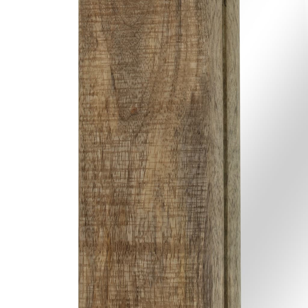 Miroir Bois de manguier massif 50 x 80 cm