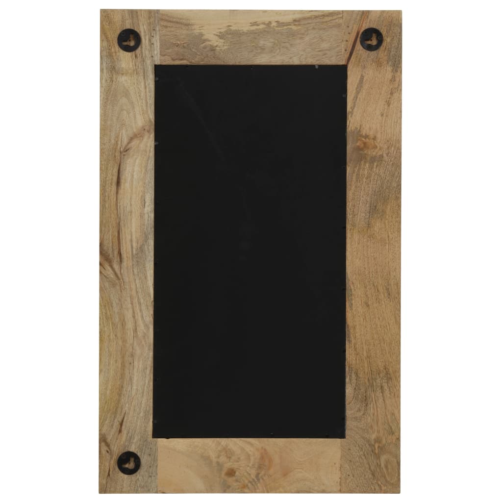 Miroir Bois de manguier massif 50 x 80 cm