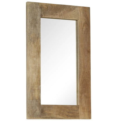 Miroir Bois de manguier massif 50 x 80 cm