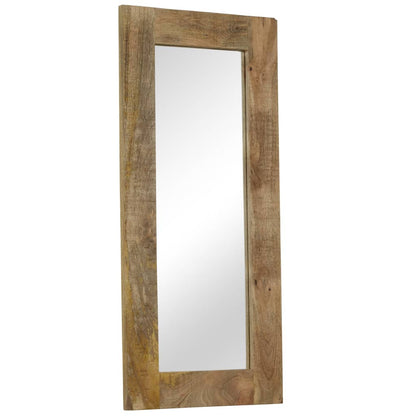 Miroir Bois massif de manguier 50 x 110 cm