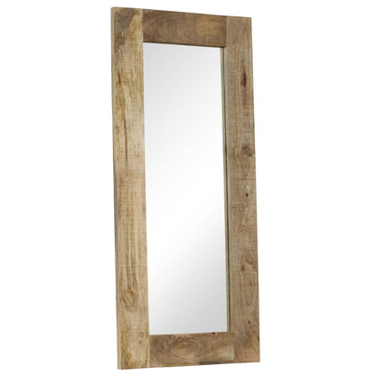 Miroir Bois massif de manguier 50 x 110 cm