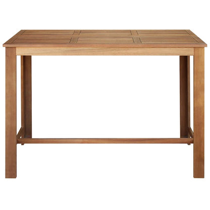 Table de bar Bois d'acacia massif 150x70x105 cm