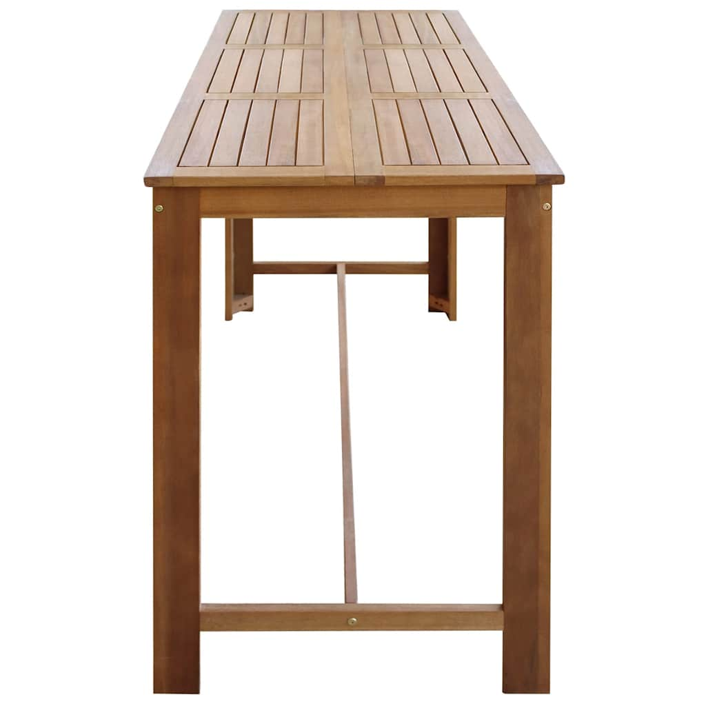 Table de bar Bois d'acacia massif 150x70x105 cm