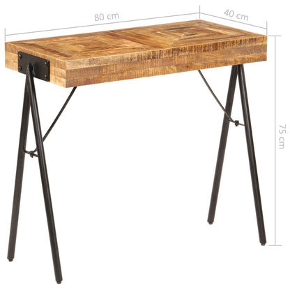 Table console Bois de manguier massif 80x40x75 cm