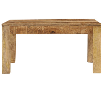 Table basse 80x80x40 cm Bois de manguier massif