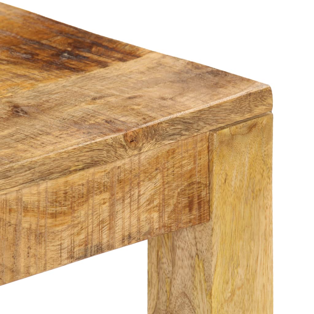 Table basse 80x80x40 cm Bois de manguier massif