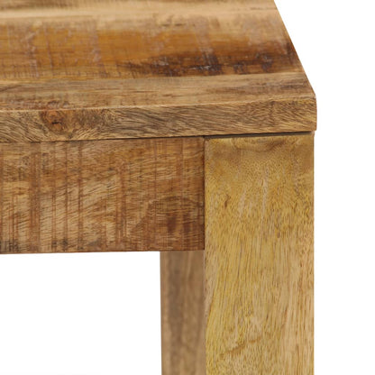 Table basse 80x80x40 cm Bois de manguier massif