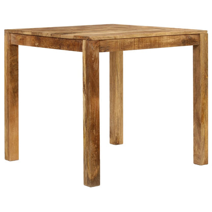 Table à manger Bois de manguier massif 82x80x76 cm