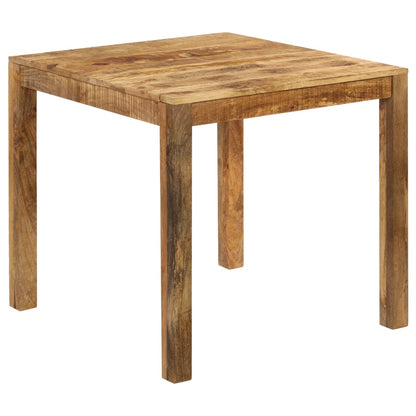 Table à manger Bois de manguier massif 82x80x76 cm