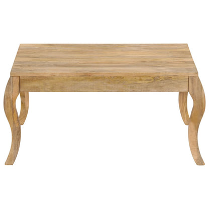 Table basse 80x80x40 cm Bois de manguier massif