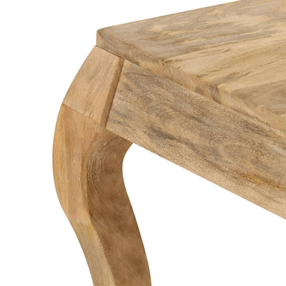 Table basse 80x80x40 cm Bois de manguier massif