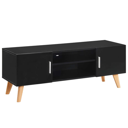 Meuble TV Noir 120x40x46 cm MDF