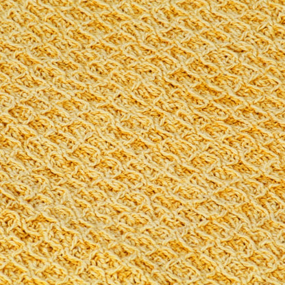 Couverture en coton 125 x 150 cm Jaune moutarde