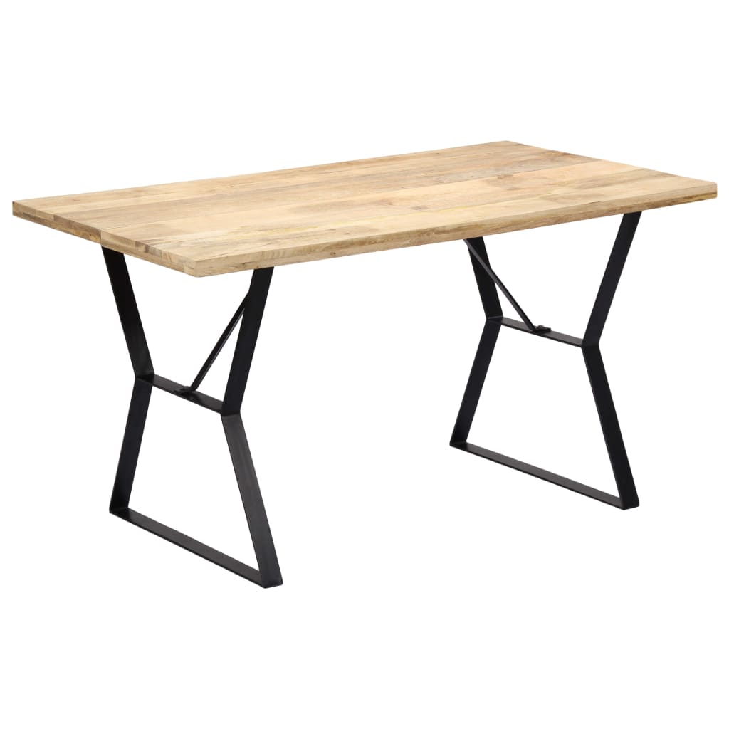 Table à manger 140x80x76 cm Bois de manguier massif