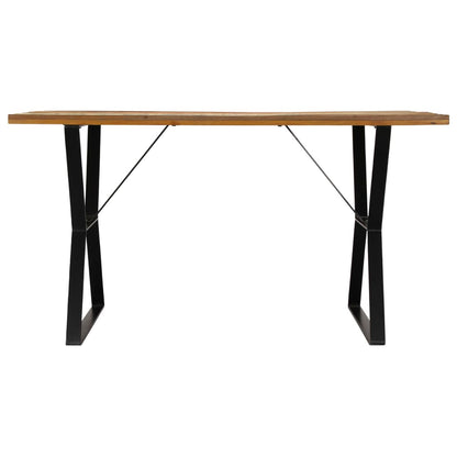 Table à manger 140x80x76 cm Bois de récupération massif