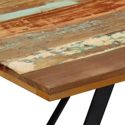 Table à manger 140x80x76 cm Bois de récupération massif