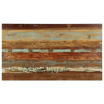 Table à manger 140x80x76 cm Bois de récupération massif