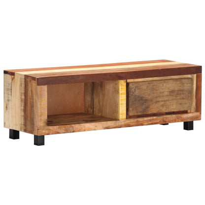 Meuble TV 100x30x33 cm Bois de récupération massif