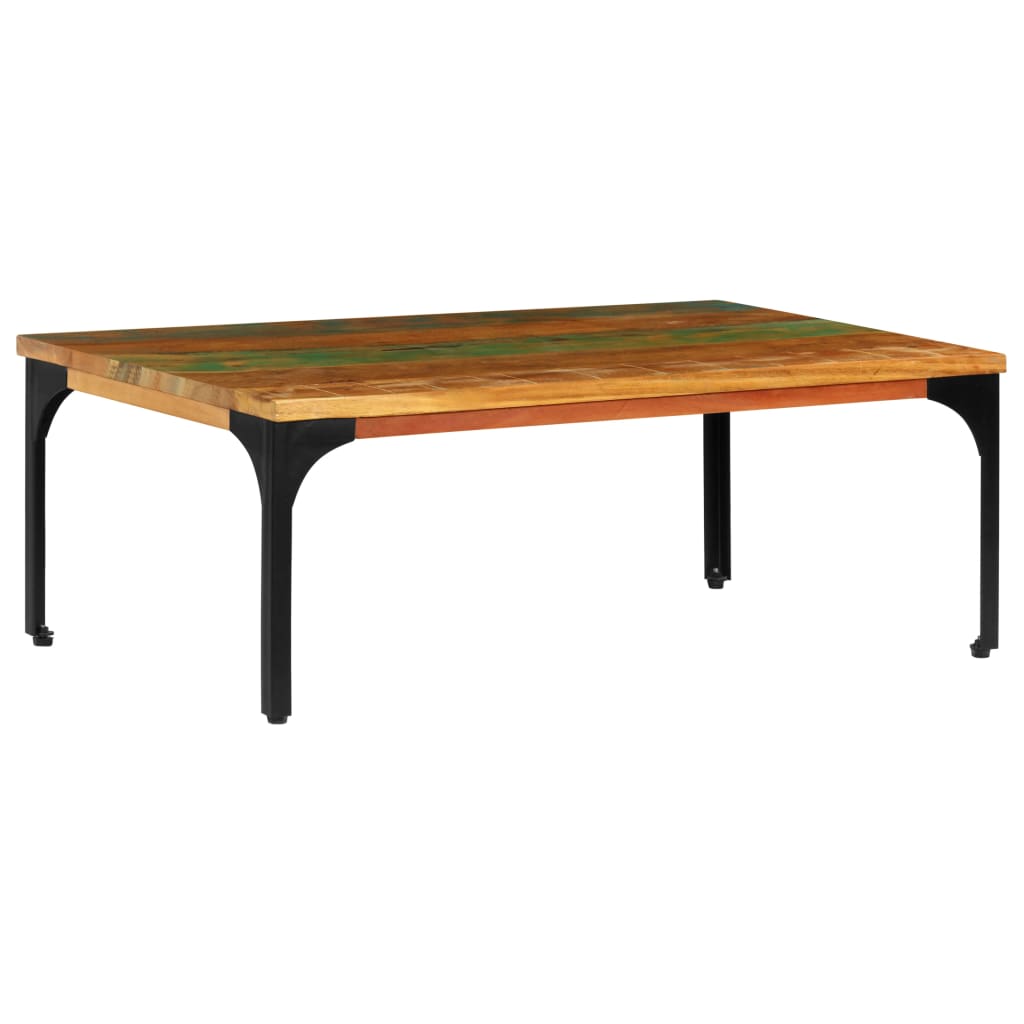 Table basse 100x60x35 cm Bois de récupération solide