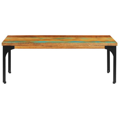 Table basse 100x60x35 cm Bois de récupération solide