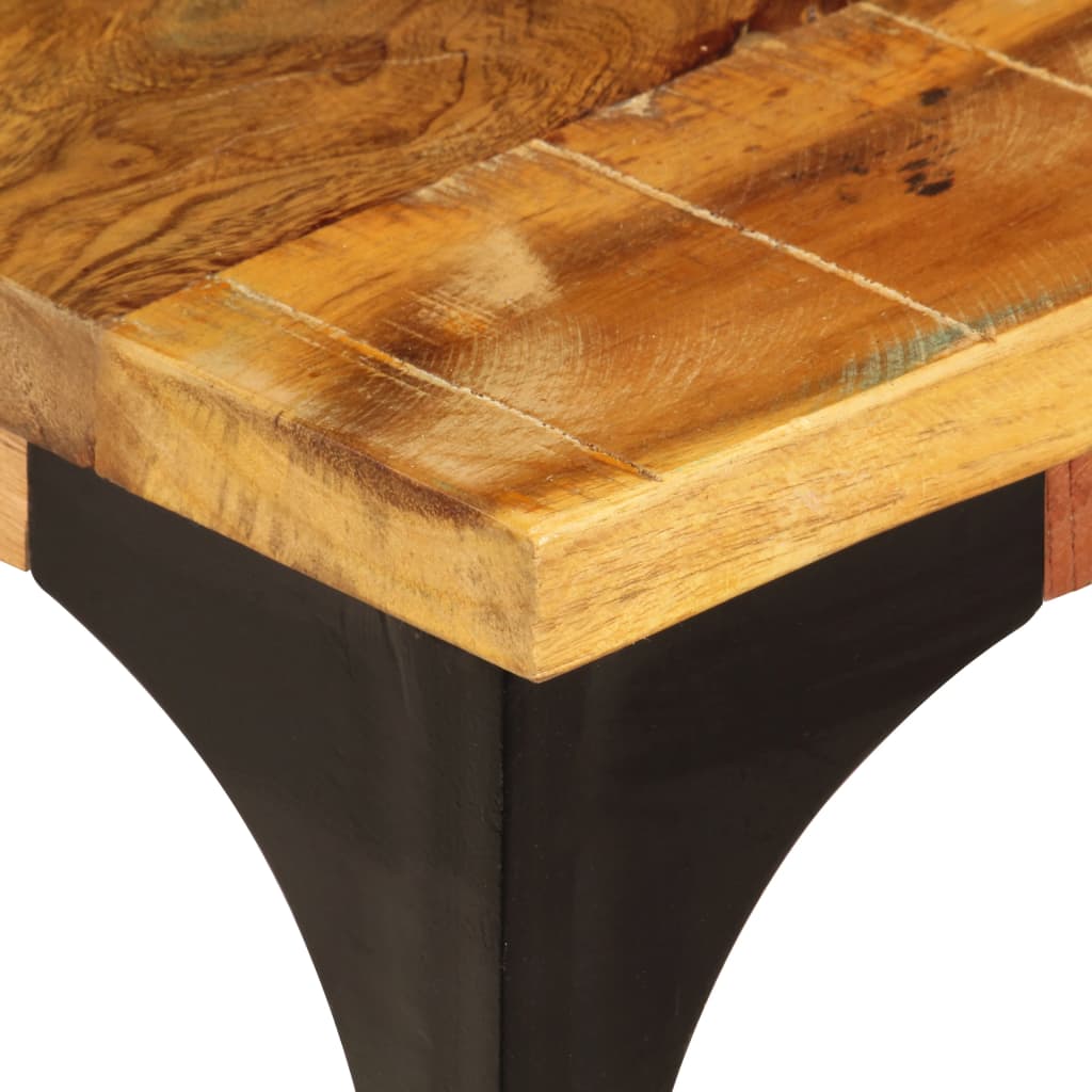 Table basse 100x60x35 cm Bois de récupération solide