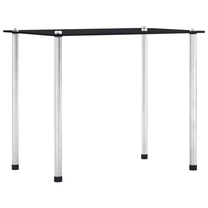 Tables gigognes 3 pcs Noir Verre trempé