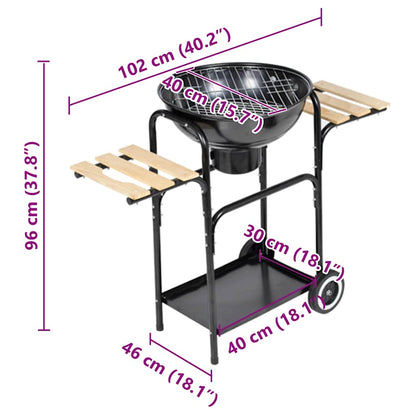 Barbecue au charbon de bois Hawai