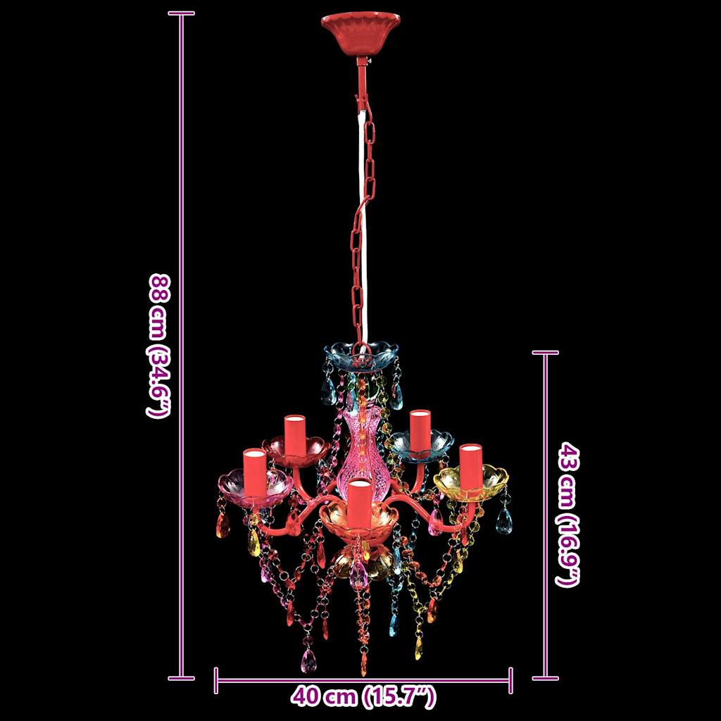 Crystal Light 5 Ampoules Multicolore