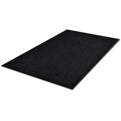 Tapis d'entrée Noir PVC 90 x 60 cm