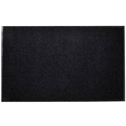 Tapis d'entrée Noir PVC 90 x 120 cm