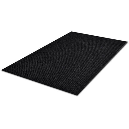 Tapis d'entrée Noir PVC 90 x 120 cm