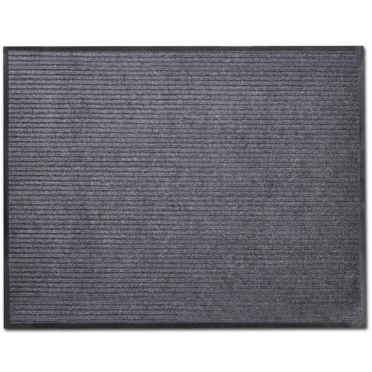 Tapis d'entrée PVC Gris 90 x 150 cm