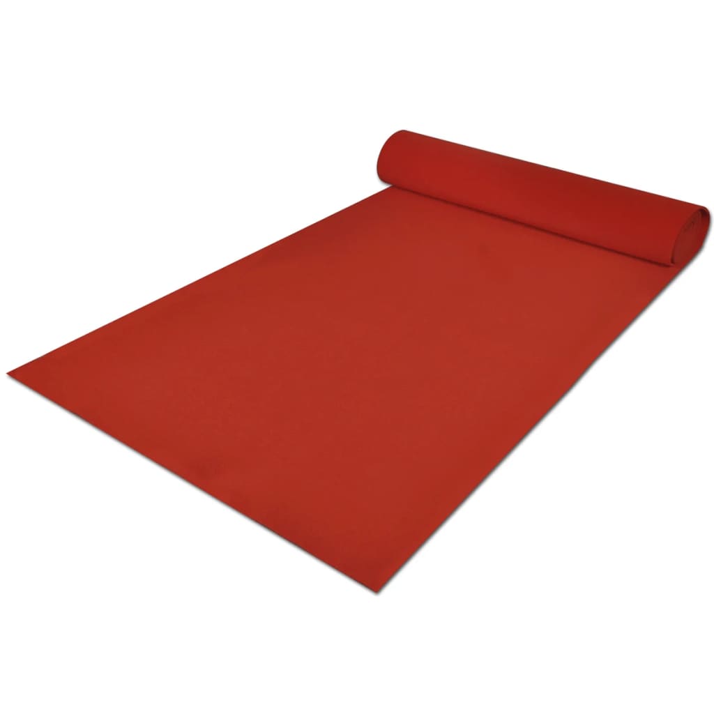 Tapis rouge 1 x 20 m Extra lourd 400 g/m²