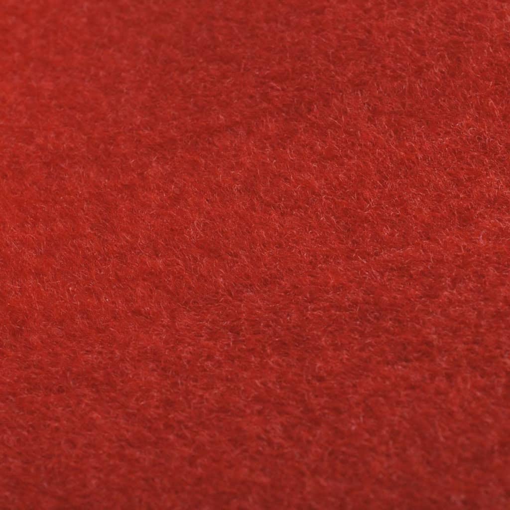 Tapis rouge 1 x 20 m Extra lourd 400 g/m²