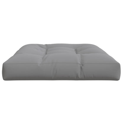 Coussin de palette 120x80x12 cm gris tissu