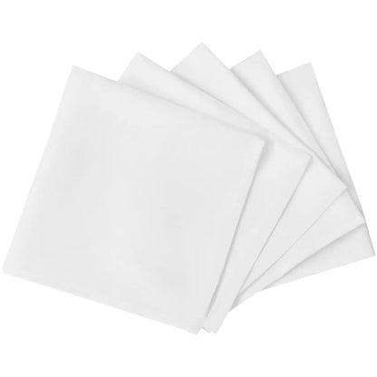 Serviettes de table 25 pcs Blanc 50x50 cm