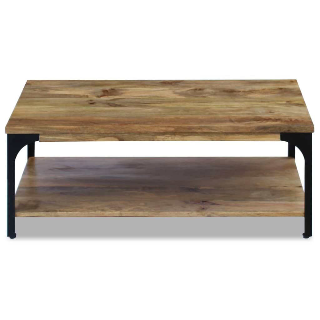 Table basse Bois de manguier 100x60x38 cm