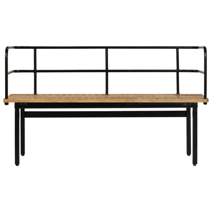 Banc 120 x 40 x 70 cm Bois de manguier massif