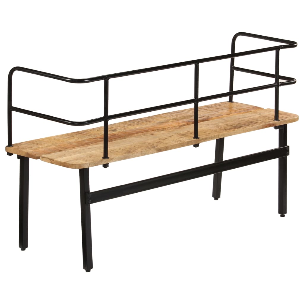 Banc 120 x 40 x 70 cm Bois de manguier massif