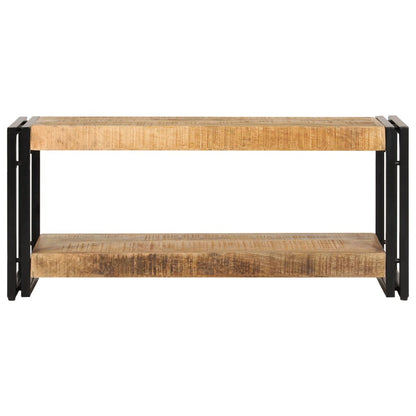 Meuble TV 90x30x40 cm Bois de manguier massif