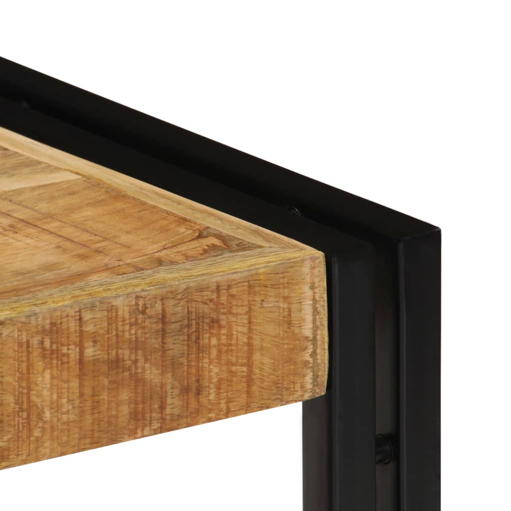 Meuble TV 90x30x40 cm Bois de manguier massif